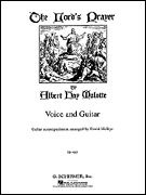 Lord's Prayer Voice and Guitar 
