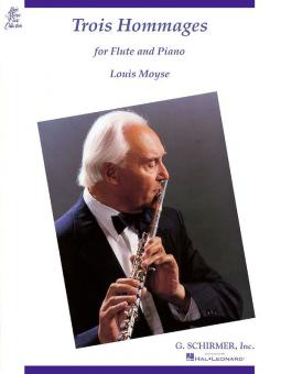 Trois Hommages Fl/pno Three Hommages for Flute and Piano 