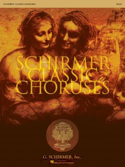 Schirmer Classic Choruses Bass 
