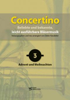 Concertino 3: Advent und Weihnachten - Posaunenchorpartitur 