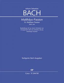 St. Matthew Passion BWV 244 Download