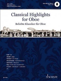 Classical Highlights for Oboe Standard