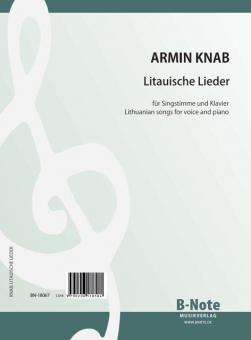 Lithuanian songs for voice and piano 