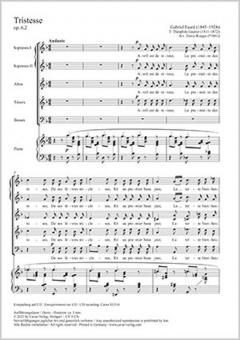 Tristesse op. 6,2 Standard