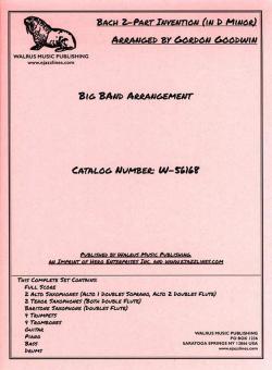 Bach 2 Part Invention In Dm 