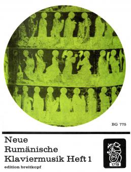 Neue Rumänische Klaviermusik Heft 1 
