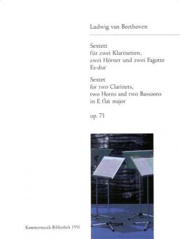 Sextett Es-dur op. 71 