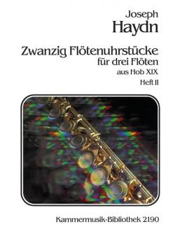 20 Flötenuhrstücke aus Hob XIX Heft 2 