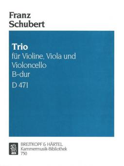 String Trio B Flat Major D 471 