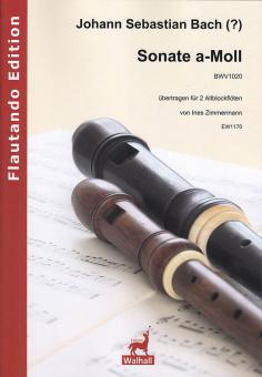 Sonate a-Moll BWV1020 
