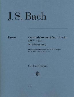 Harpsichord Concerto no. 3 D major BWV 1054 