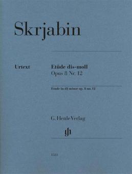 Etude d sharp minor op. 8 no. 12 