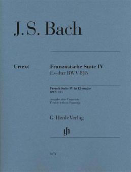 French Suite 4 E flat major BWV 815 