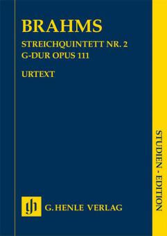 String Quintet no. 2 G major op. 111 