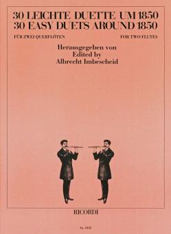30 leichte Duette um 1850 