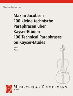 100 Short Technical Paraphrases on Kayser's Etudes Download