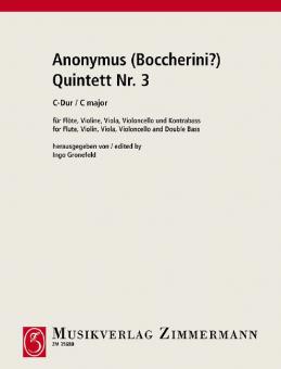 Quintett Nr. 3 C-Dur 