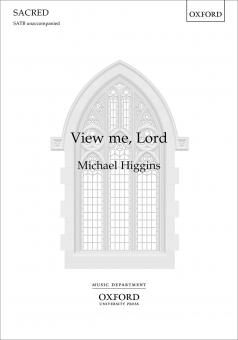 View me, Lord 
