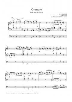 Overture from Saul 