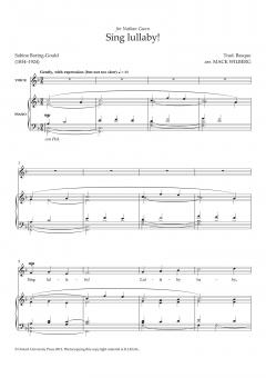 Sing lullaby! 