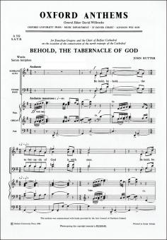 Behold, the tabernacle of God 