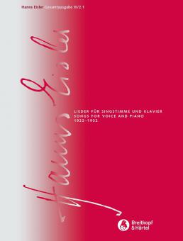 Complete Edition Series 3: Music for Voice and Piano 2.1 