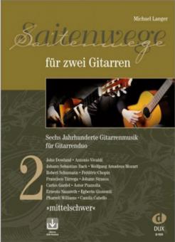 Saitenwege für 2 Gitarren 2 