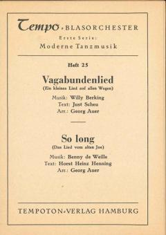 Vagabundenlied 