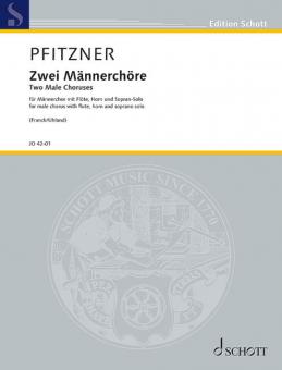 Zwei Männerchöre op. 49 
