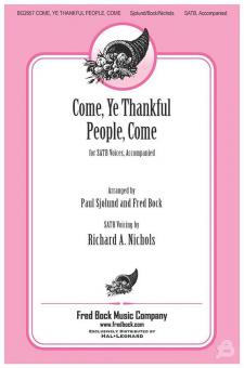 Come, Ye Thankful People, Come 
