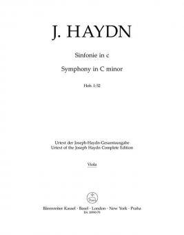 Symphony in C minor Hob. I:52 