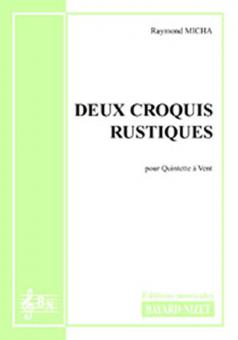 2 croquis rustiques 