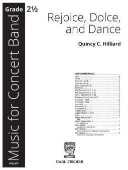Rejoice, Dolce, and Dance 