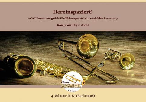 Hereinspaziert! - 4. Stimme in Es (Baritonsaxofon) 