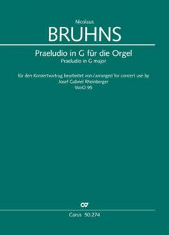 Praeludio in G major for organ Standard
