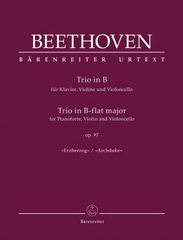 Trio in B-flat major op. 97 - "Archduke" Standard