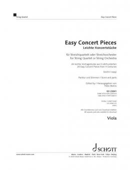 Easy Concert Pieces 