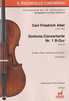 Sinfonia Concertante Nr. 1 B-Dur WKO 42 