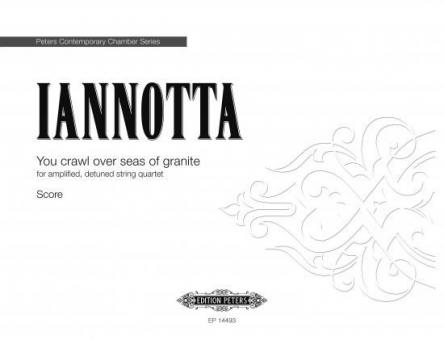 You crawl over seas of granite 