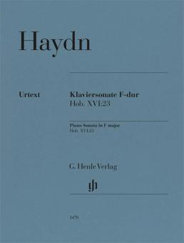 Piano Sonata in F major Hob. XVI:23 
