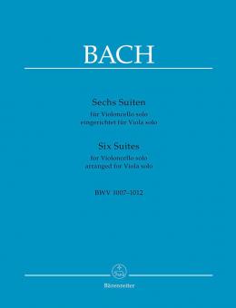 6 Suites for Violoncello solo BWV 1007-1012 Standard