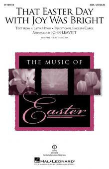 That Easter Day with Joy Was Bright Standard