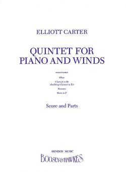 Quintet For Piano And Winds 