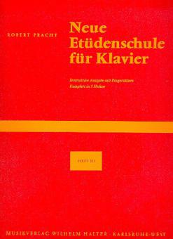 Neue Etüdenschule für Klavier 3 