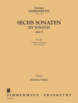 Six Sonatas op. 1 