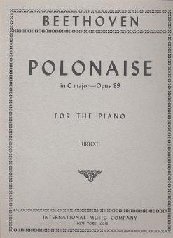 Polonaise C major op.89 