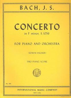 Concerto F minor BWV1056 