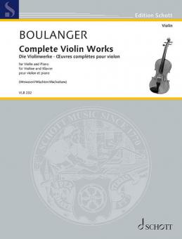 Complete Violin Works Standard