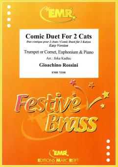 Comic Duet For 2 Cats Standard