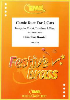 Comic Duet For 2 Cats Standard